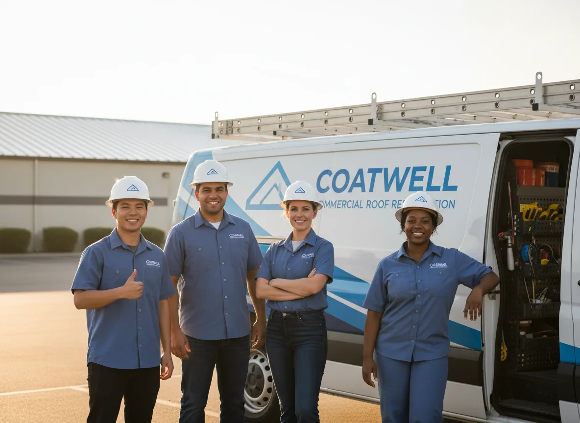 Commercial roof coating company in Anguilla, MS